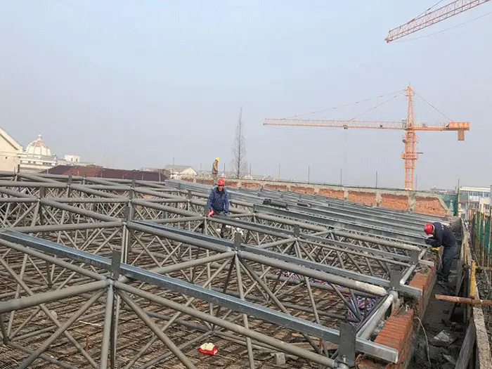 营口四小体育馆网架